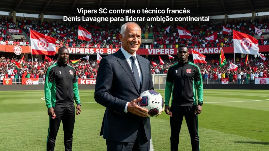 Vipers SC contrata o francês Denis Lavagne para liderar ambição continental