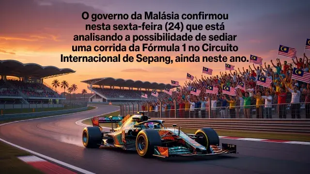 Malásia Avalia Substituir Bahrein no Calendário da F1